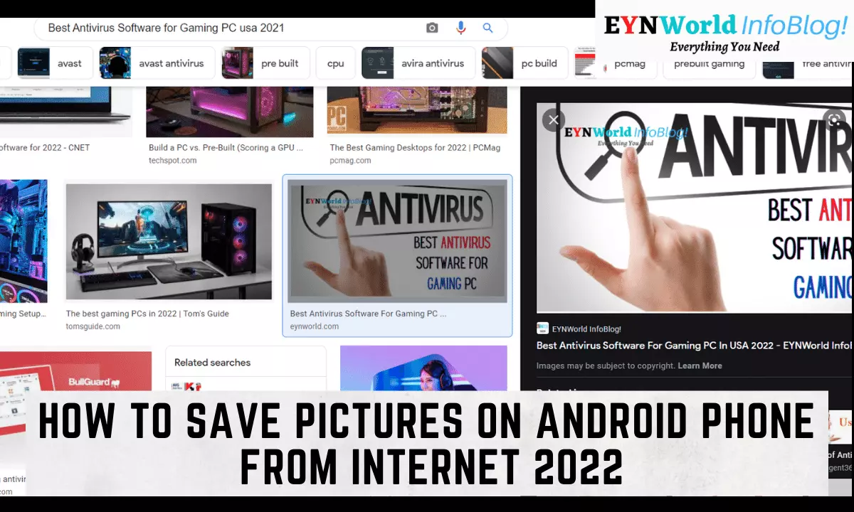 How To Save Pictures On Android Phone From Internet USA 2022