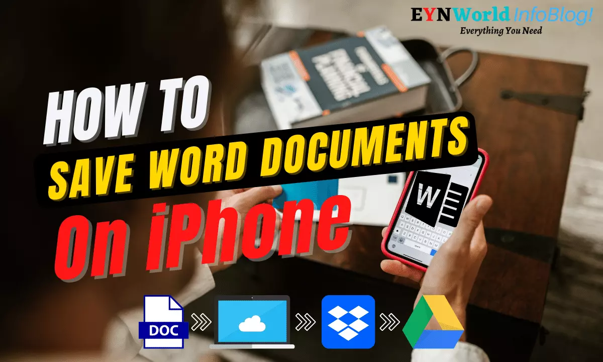 3 Methods of How To Save Word Documents On iPhone