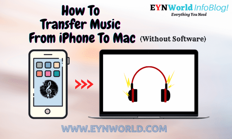 How To Transfer Music From iPhone To Mac Without Software