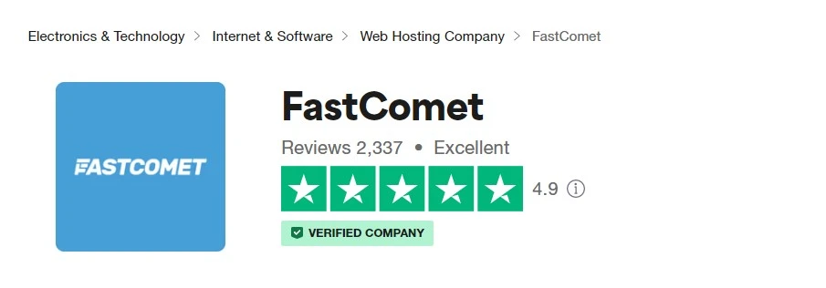 Fastcomet reviews on trustpilot